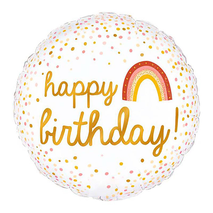 ABC18 Happy Birthday Boho Birthday 46 cm