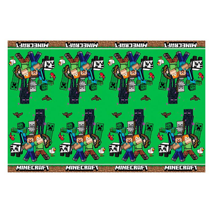Tischdecke PVC Minecraft ca. 120x180cm