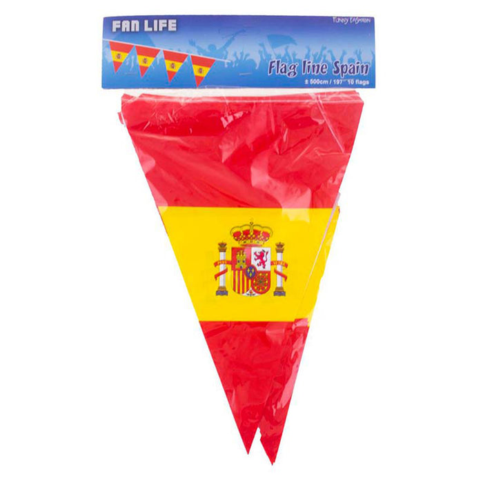 Wimpelkette Spanien ca. 5 meter