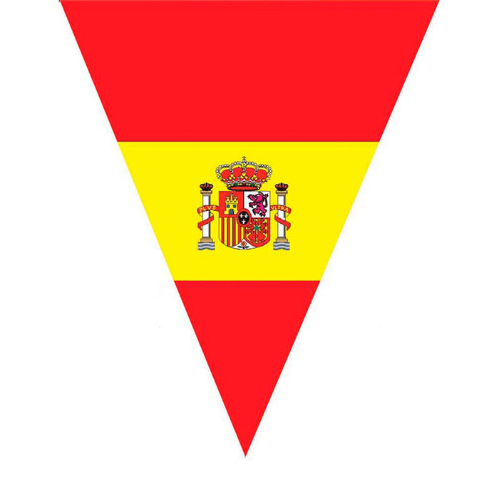 Wimpelkette Spanien ca. 5 meter