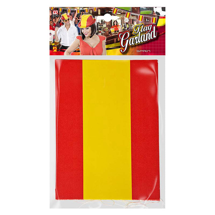 Wimpelkette Flaggen Spanien ca. 6m