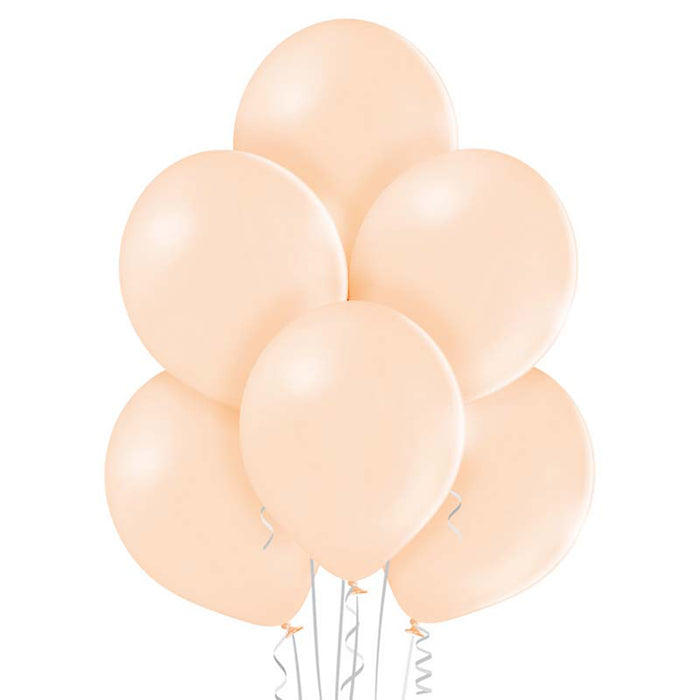 25 Stk. Luftballon Unifarben Ø 30cm | Pfirsich #453