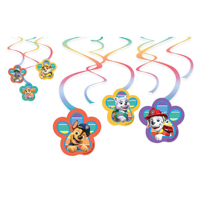 Swirldeko Paw Patrol 6Stk. 60 cm