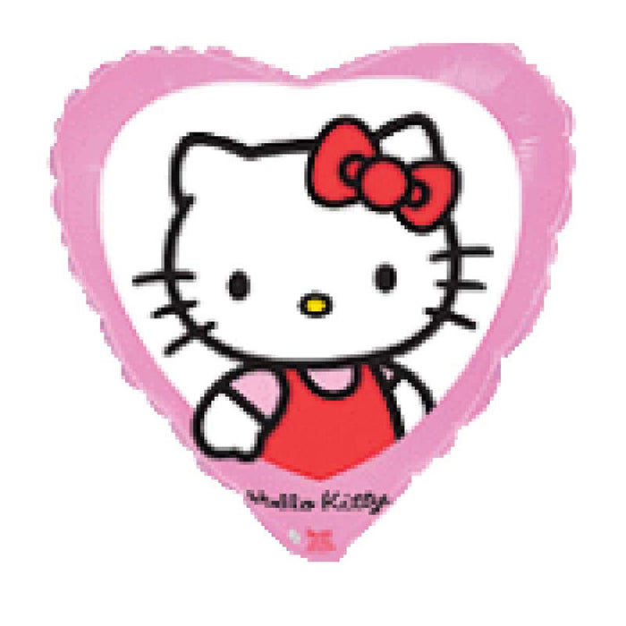 Folienballon Lose - Hello Kitty Herz 18 - HF18