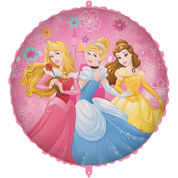 ABC18 Folienballon "Prinzessinnen Life Your Story" | Ø 45 cm