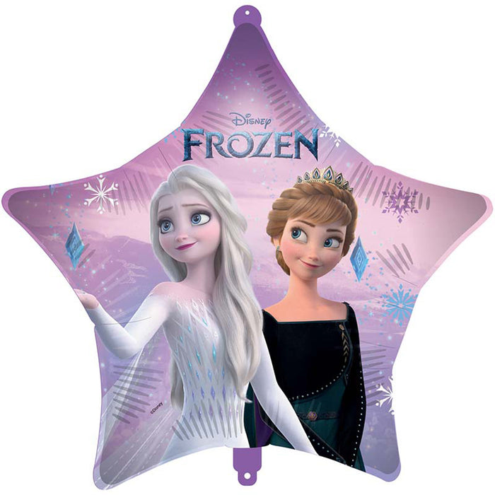 ABC18 Stern Folienballon "Frozen 2 Wind Spirit" | Ø 45 cm