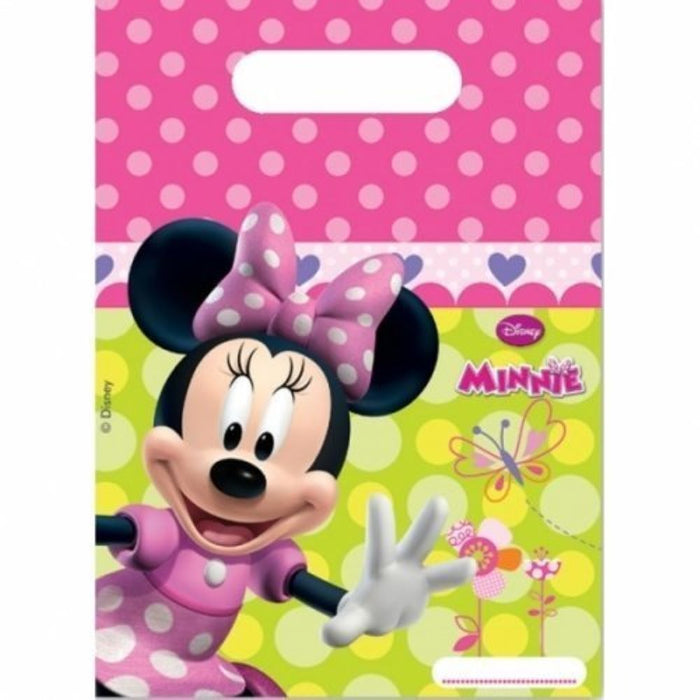 Geschenktüte PVC Minnie Junior 6Stk./18x21cm