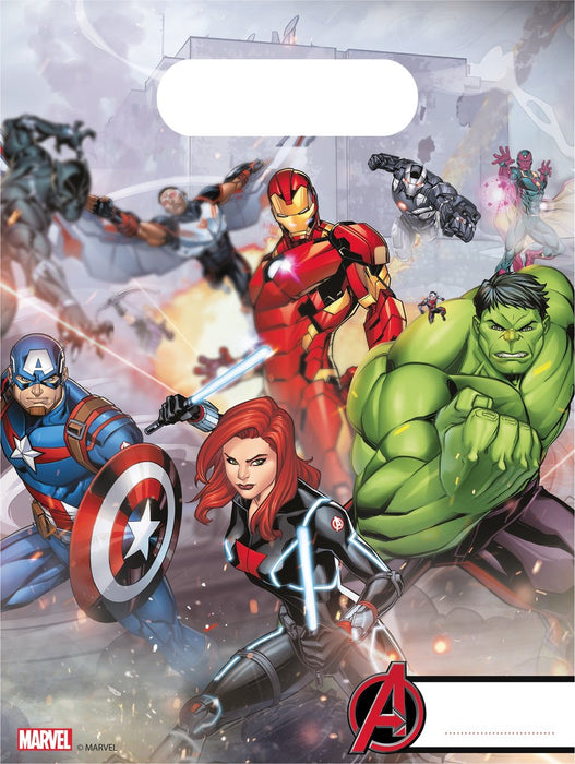 Geschenktüte PVC Mighty Avengers 6Stk