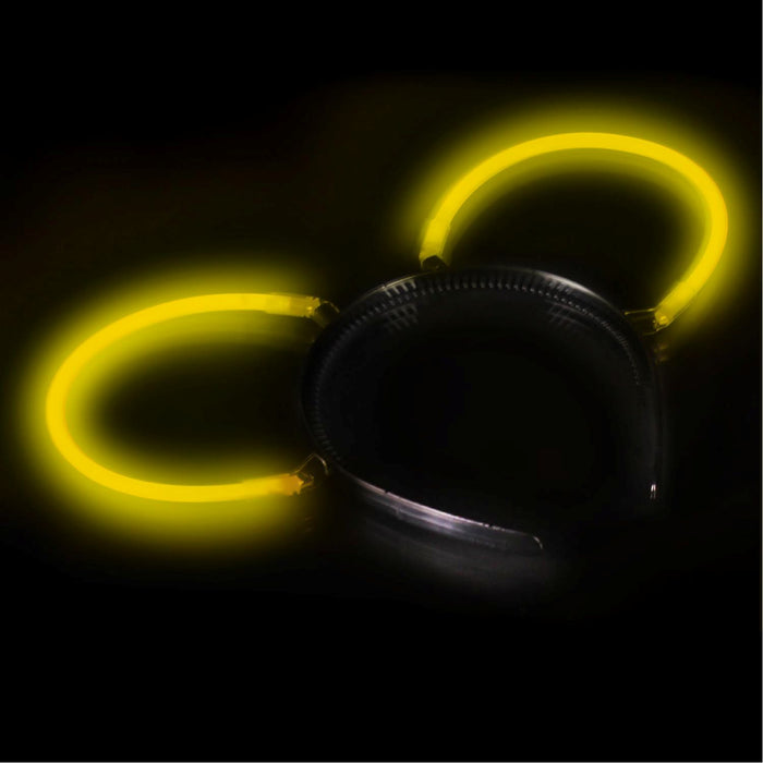 Knicklicht Haarreif | 1 Stück Gelb