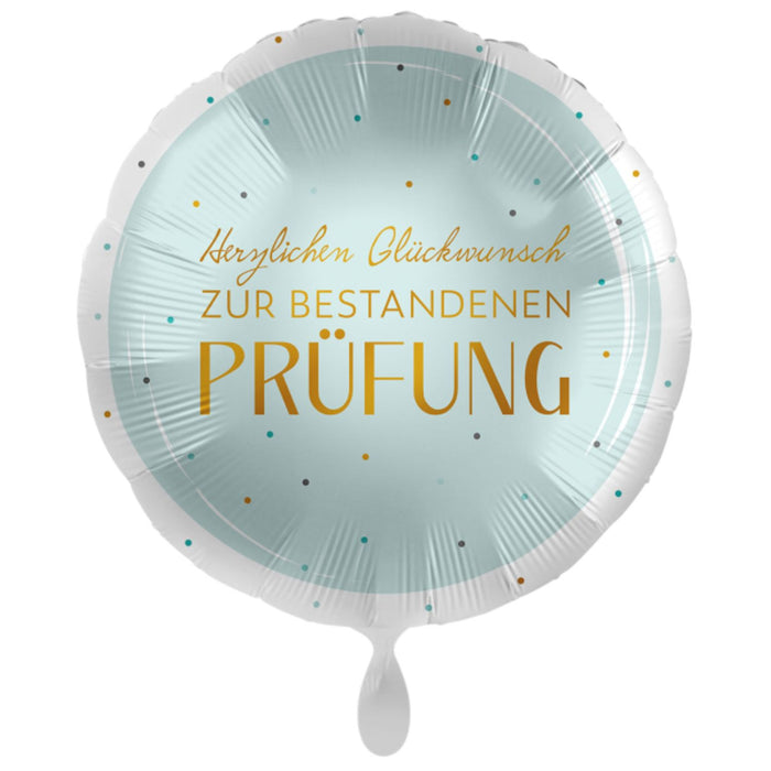 ABC18 Folienballon Ø 43cm "Glückwunsch zur Prüfung"