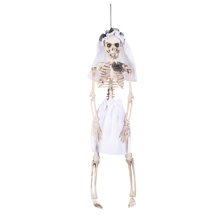Hänge Figur Skelett Braut 40 cm