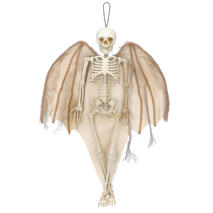 Skelett Hängefigur Engel 40 cm | Halloween Dekoration