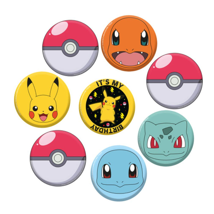 "Pokémon" Buttons | 8 Stk.
