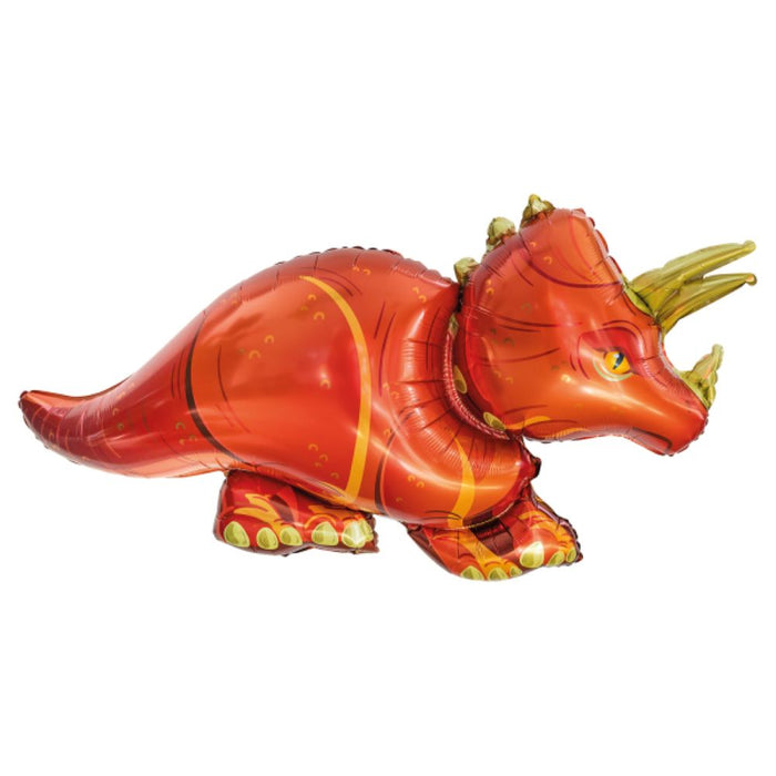 Folienballon Shape "Dinosaurier Triceratops" | 109 x 55 cm