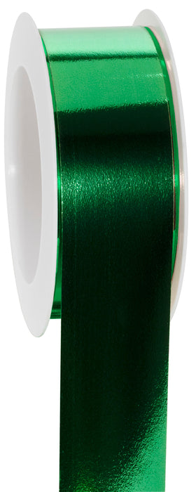Geschenkband Polyband 40mm/25m Metallic Grün