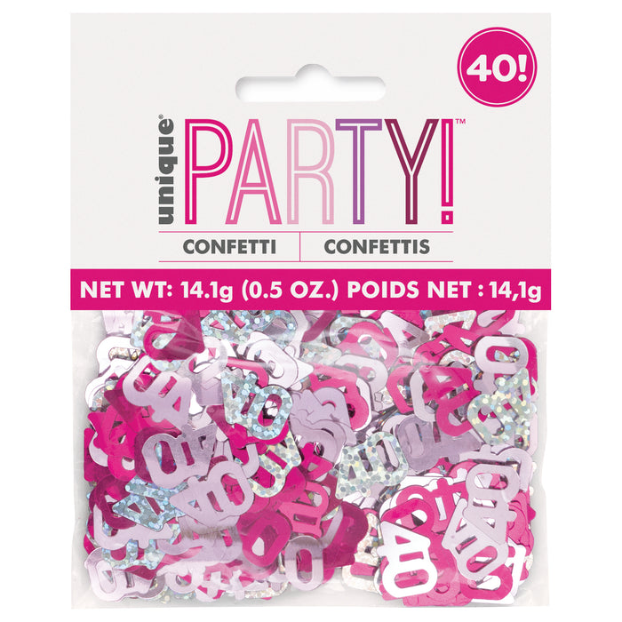 Konfetti FL Glitz 14g #40 Pink