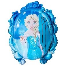 Folienballon Lose - Frozen Eiskönigin Spiegel (#) - HF2