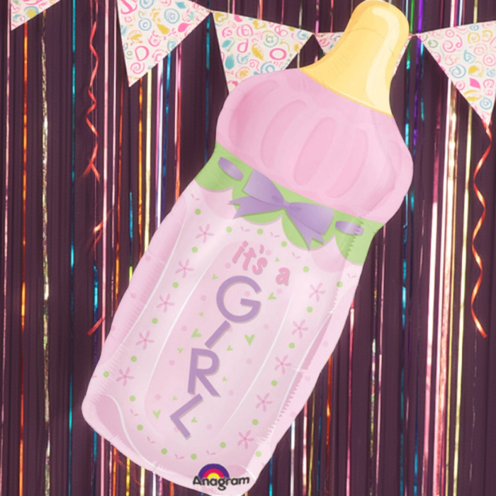 Shape Folienballon "Girl Flasche" P30