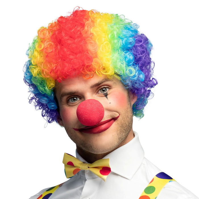Perücke "Clown Curly" | Bunt