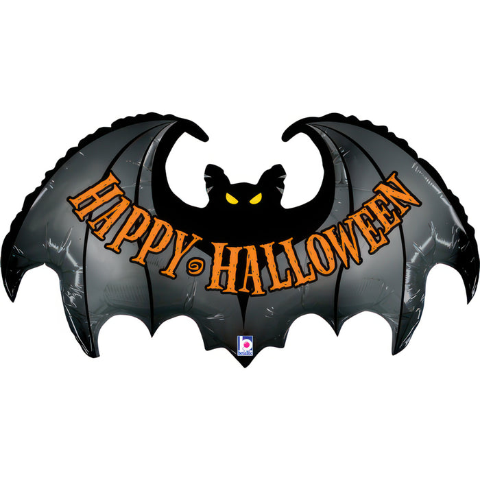 Shape Folienballon "Fledermaus Halloween" | 106 cm