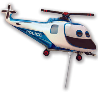 12" Miniloon "Hubschrauber Polizei" (unverpackt)