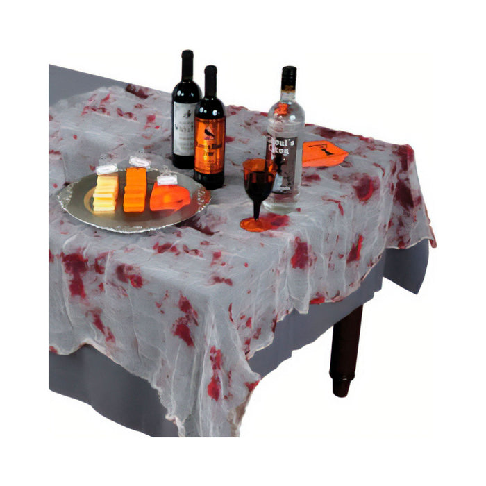 Blutige Tischdecke Halloween Dekoration 213 x 152 cm