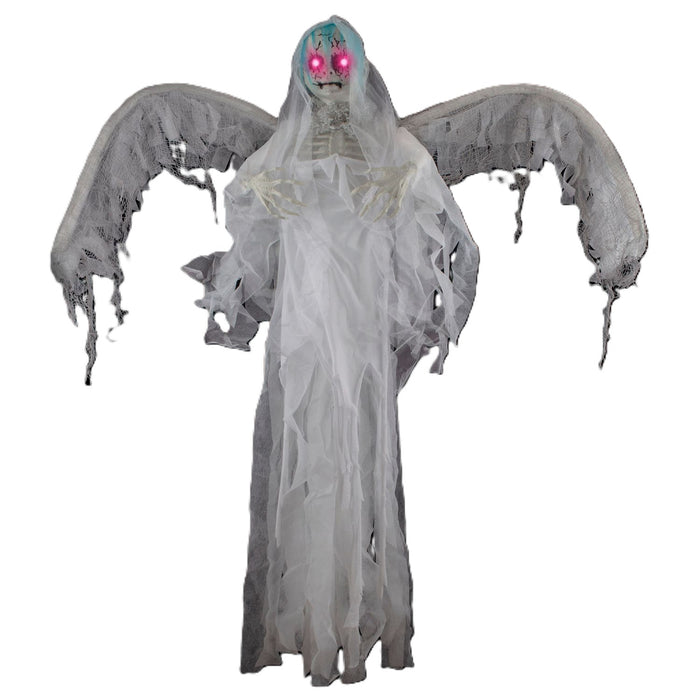 Halloween Dekofigur "Geist mit Flügeln" | 120 cm