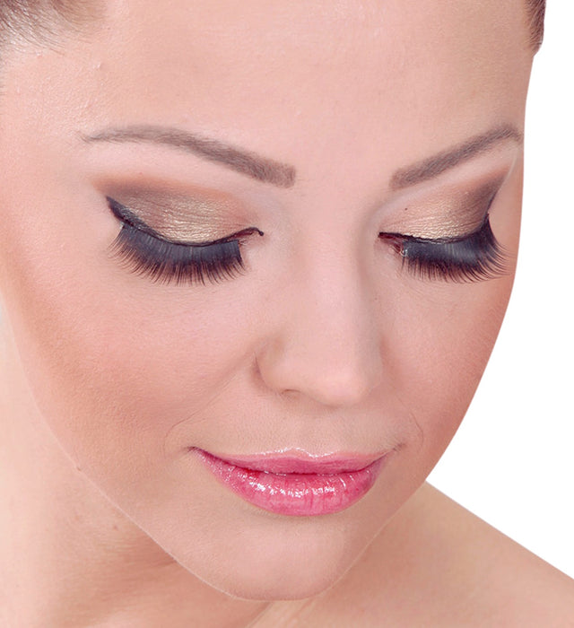 Künstliche Wimpern - Dicht | Schwarz