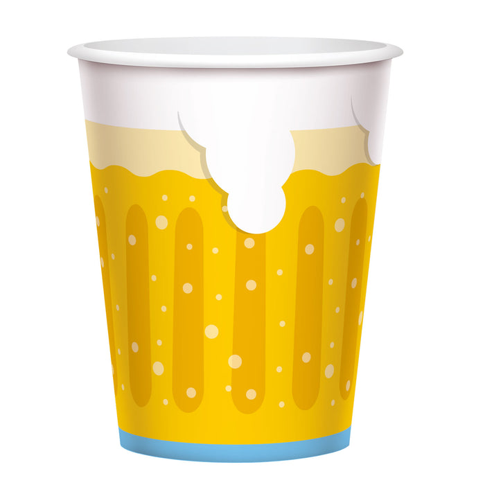 "Bierfest" Pappbecher Bierglas | 6Stk./450ml