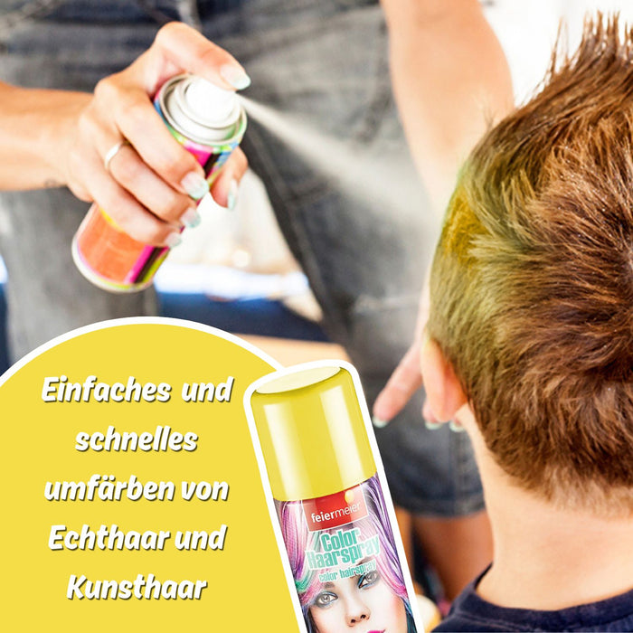 Feiermeier "Color Haarspray" 125 ml | Gelb