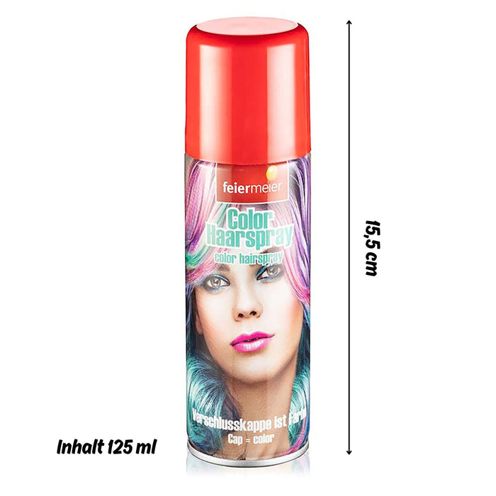 Feiermeier "Color Haarspray" 125 ml | Rot