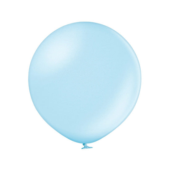 B250 Luftballon Uni Met Ø 60cm (Unverpackt)| Hellblau