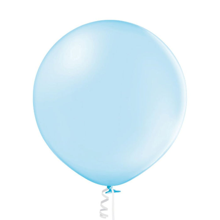 B250 Luftballon Uni Ø 60cm | #003 Himmelblau