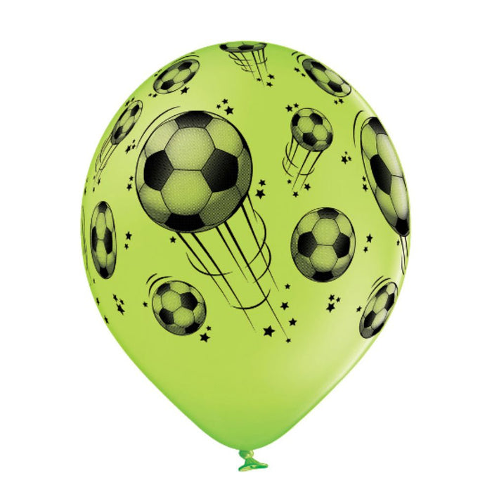 Luftballon Ø30cm "Fußball" | 6 Stk.