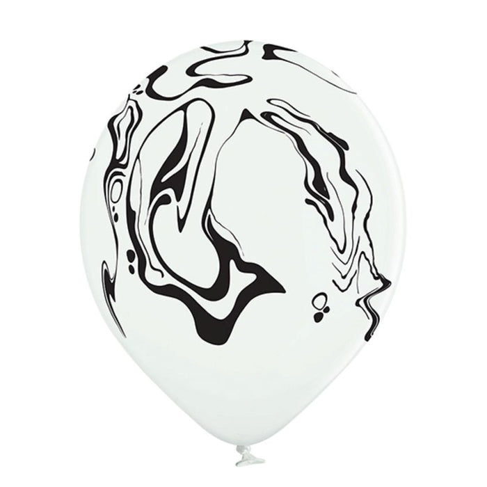 Luftballon Ø30cm "Marble" | 6 Stk.