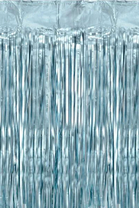 Türvorhang Lametta 100x200cm | Blau