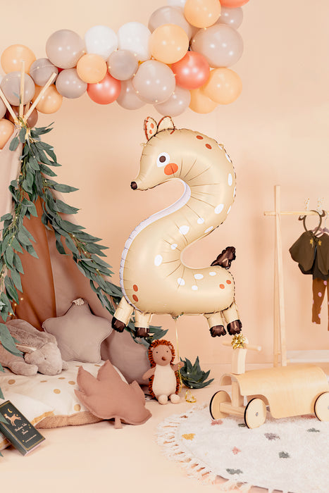 Riesenzahl #2 Reh | ca. 65 x 102 cm