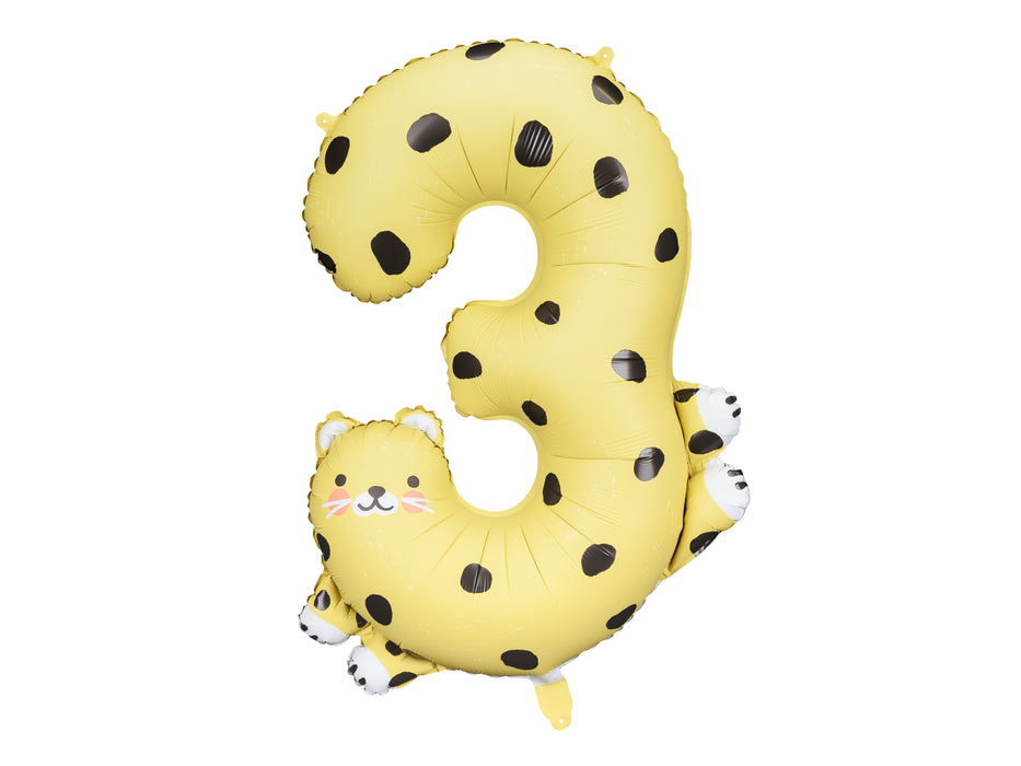 Riesenzahl #3 Gepard | ca. 72 x 109 cm