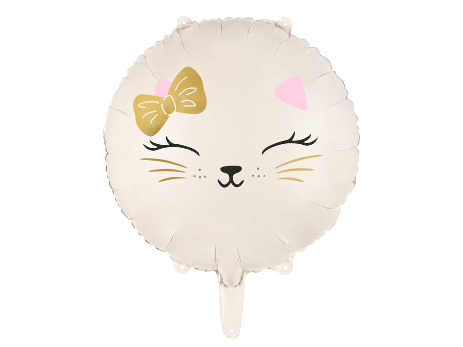 Folienballon Cat rund 45cmØ