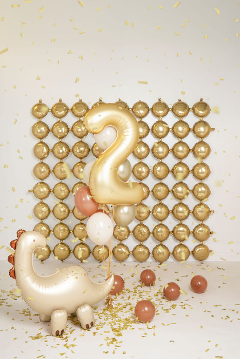 Shape Folienballon STEHEND "Brontosaurus" | 91 x 85cm (NUR LUFT)