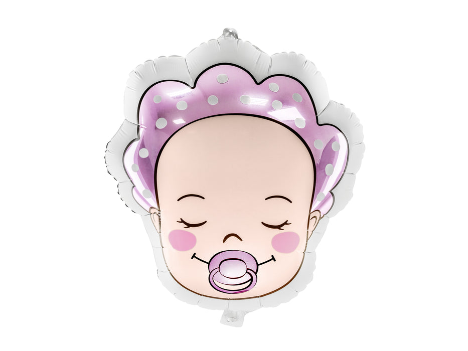 ABC18 Folienballon "Baby Girl" | Ø 45 cm