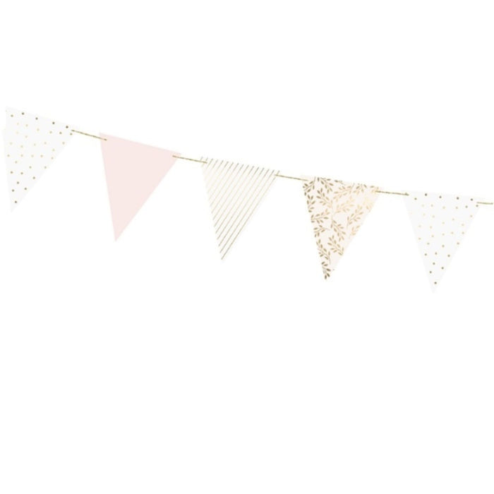 Wimpelkette Pastell Mix | 18 x 210 cm