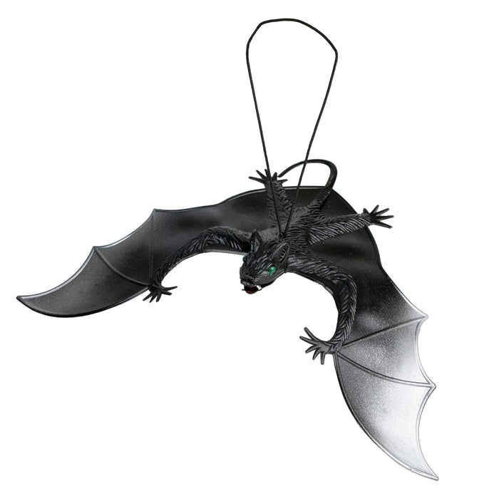 Halloween Dekoration "Fledermaus" ca. 24 cm | Schwarz