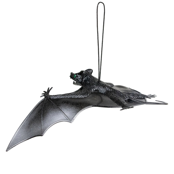 Halloween Dekoration "Fledermaus" ca. 24 cm | Schwarz
