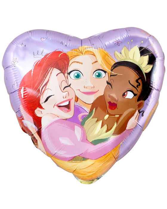 Loser Folienballon "Disney Princess" Herz | 45 cm HF18