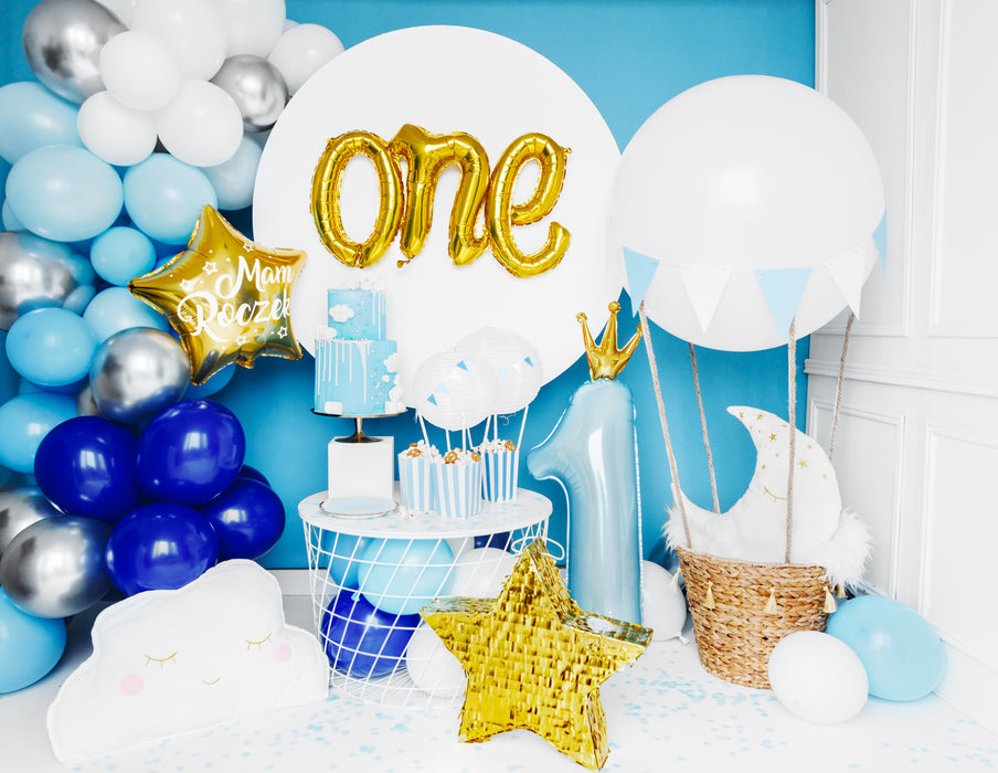 Luftballon Ballongirlande 200cm | Blau
