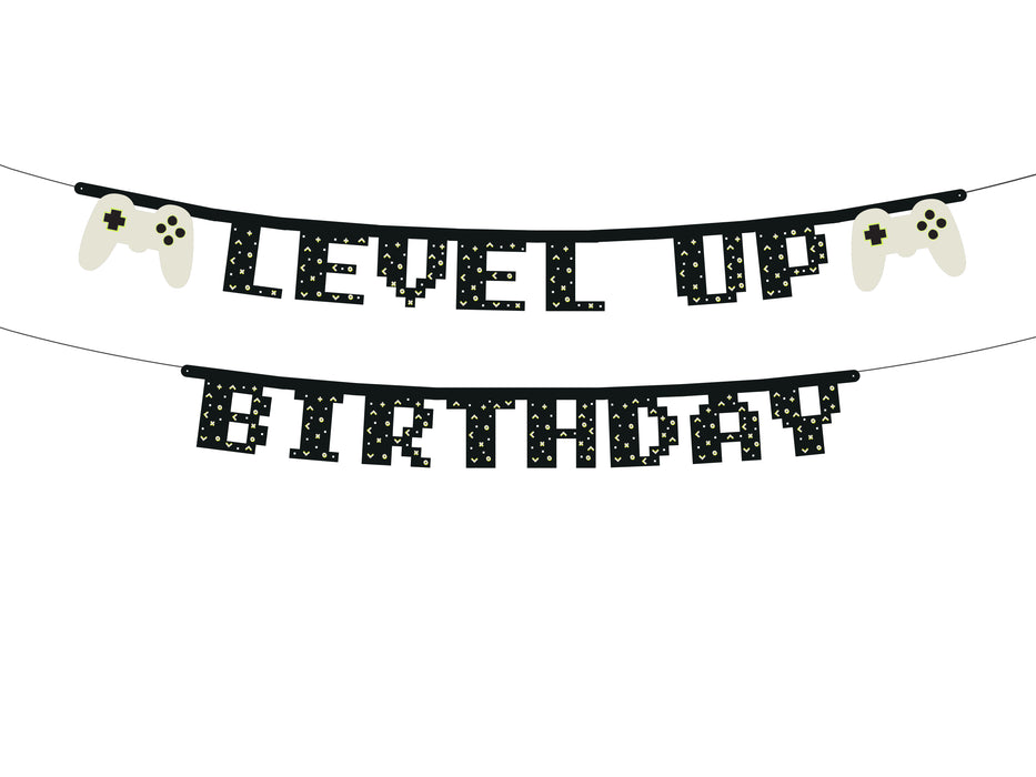 Banner "Level Up Birthday" | 2 m