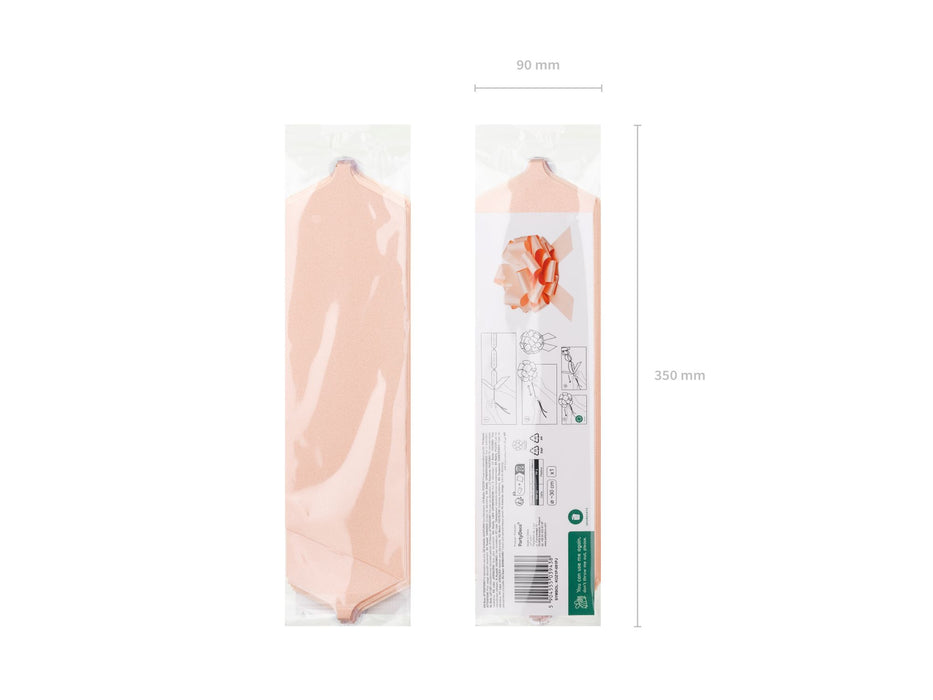 Dekoschleife ø 30 cm | Puderrosa