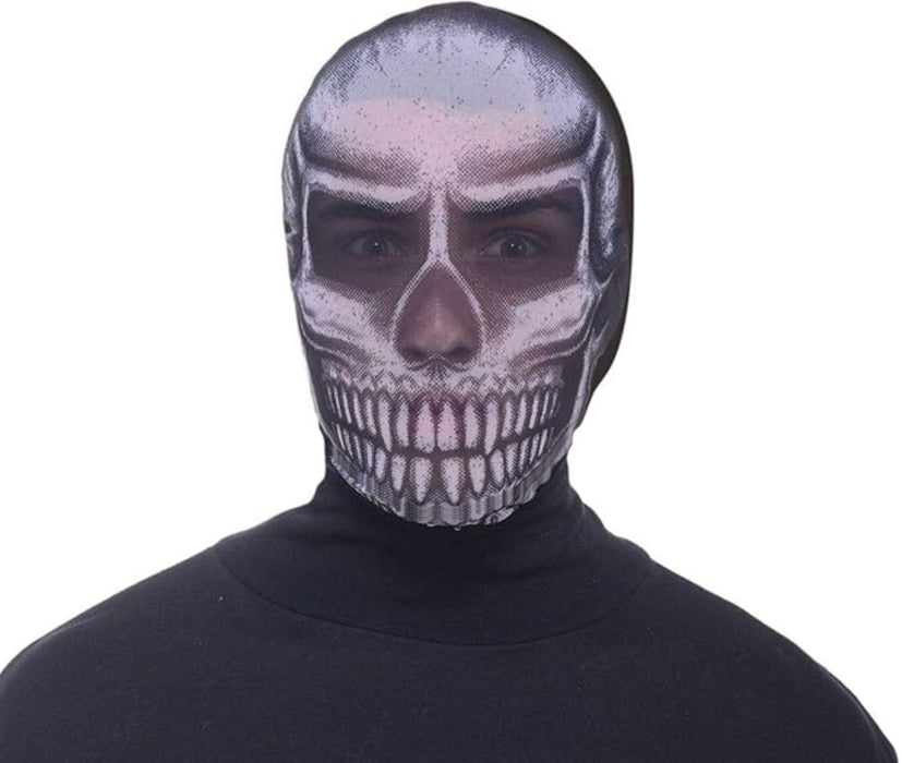 Maske Totenkopf See-Through
