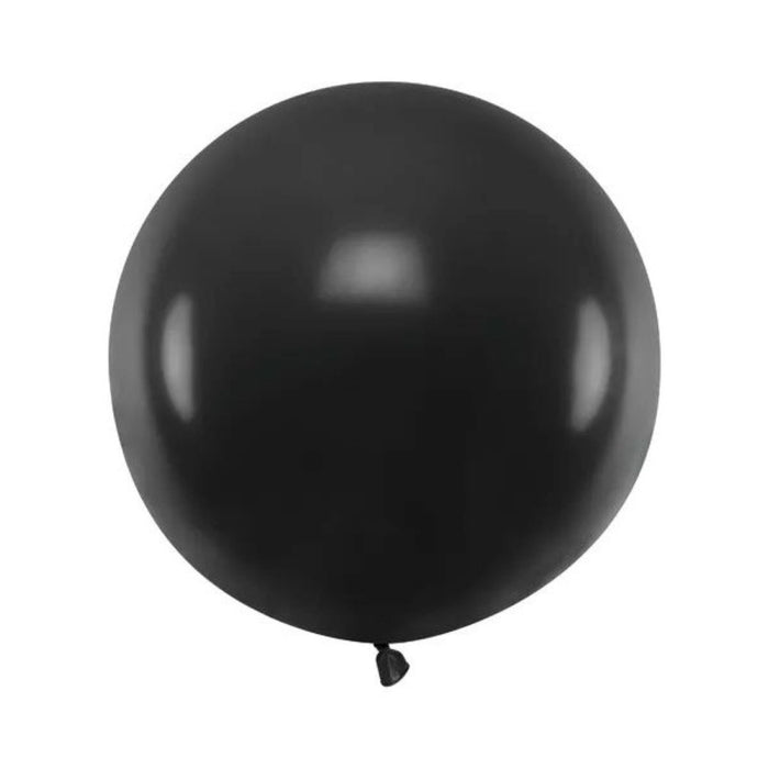1 Stk. Luftballon Ø60cm Pastell | Schwarz